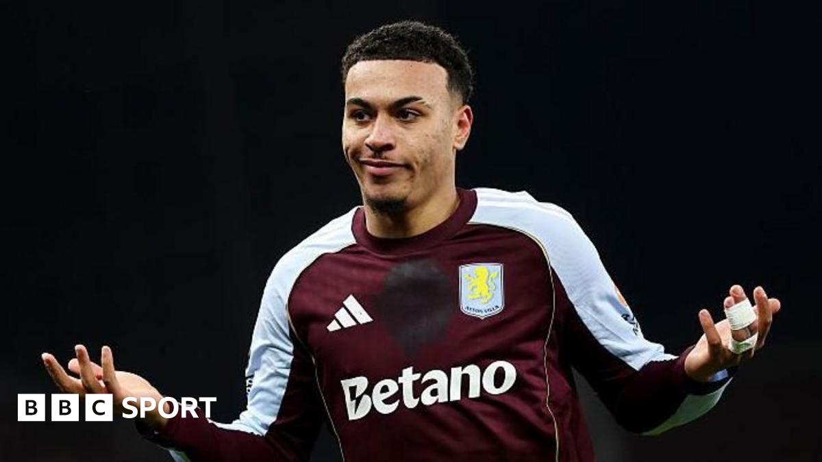 A general view inside Villa Park