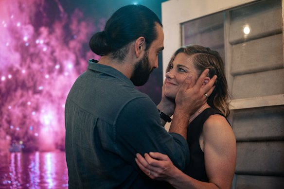 Khisraw Jones-Shukoor and Brooke Satchwell in Dear Life.  