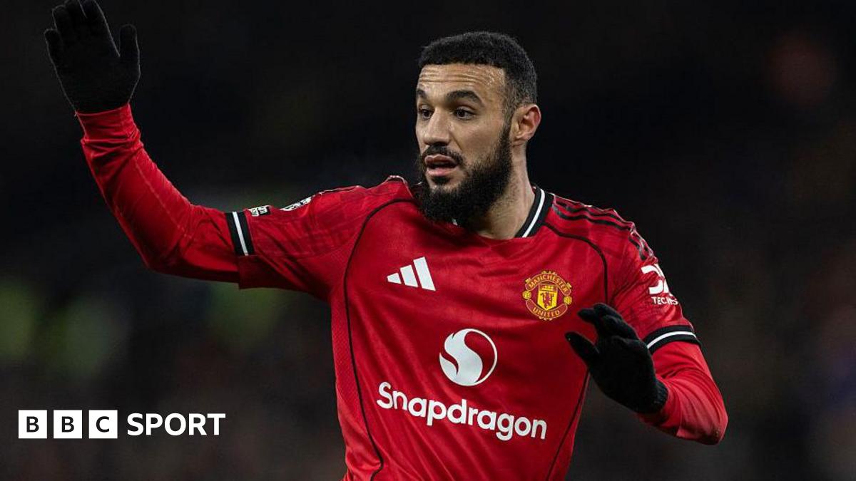 Manchester United defender Noussair Mazraoui