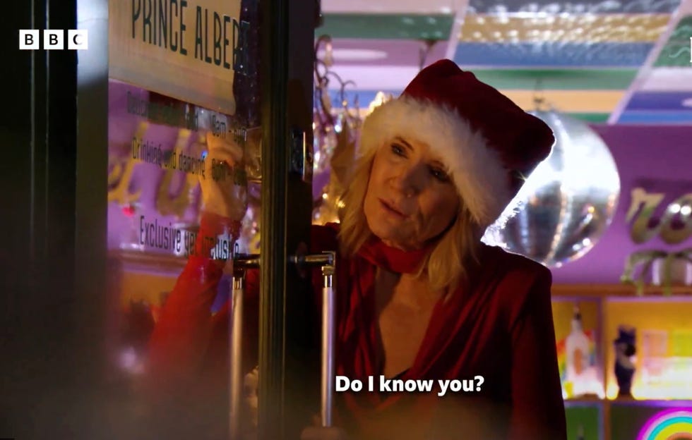 Cindy Beale in the trailer for the EastEnders Christmas Day episode cindy beale in the trailer for the eastenders christmas day episode