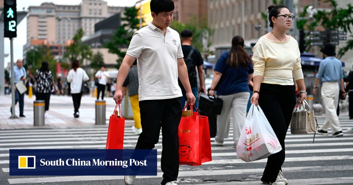 Hong Kong stocks slide after China’s economic data shows growth running out of steam