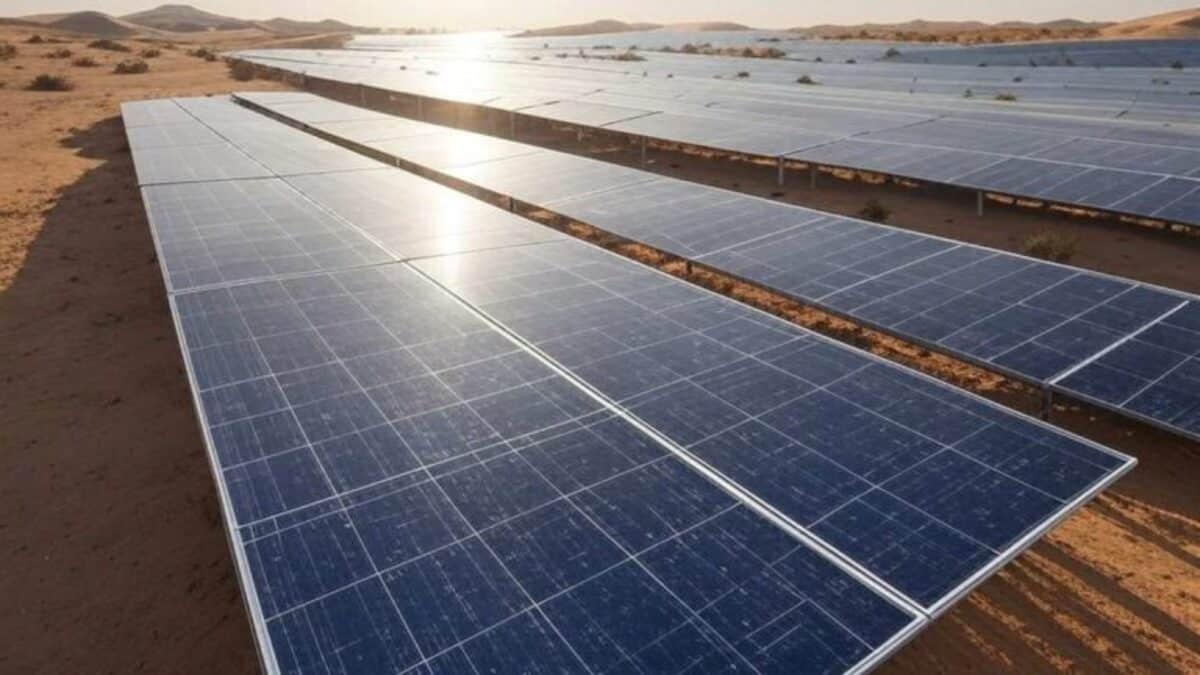 desert solar farms