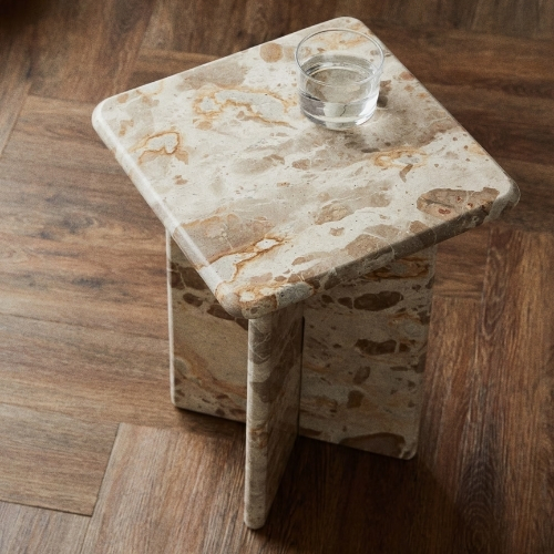 H&amp;M Home, Marble Side Table