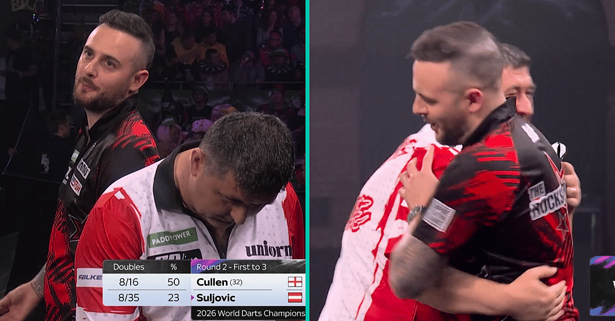 Englishman Accuses Opponent Of 'Cheating' In Fiery World Darts Clash