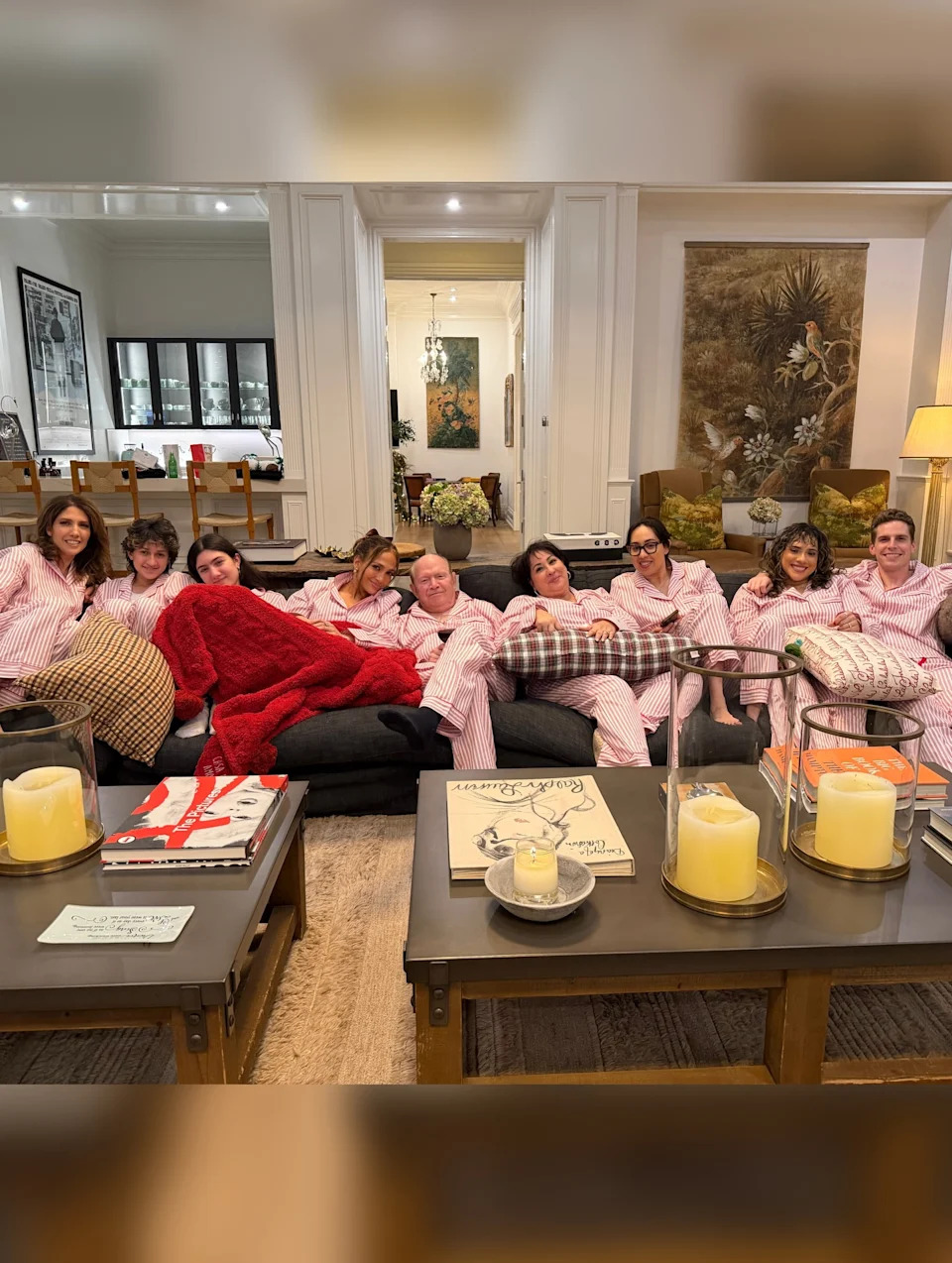 Lopez’s child, Emme, was also in on the fun. Jennifer Lopez/Instagram