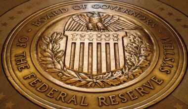 Federal Reserve seal as rate cuts raise worries about the 2027 Social Security COLA