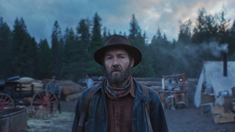 Joel Edgerton as Robert Grainier in Train Dreams