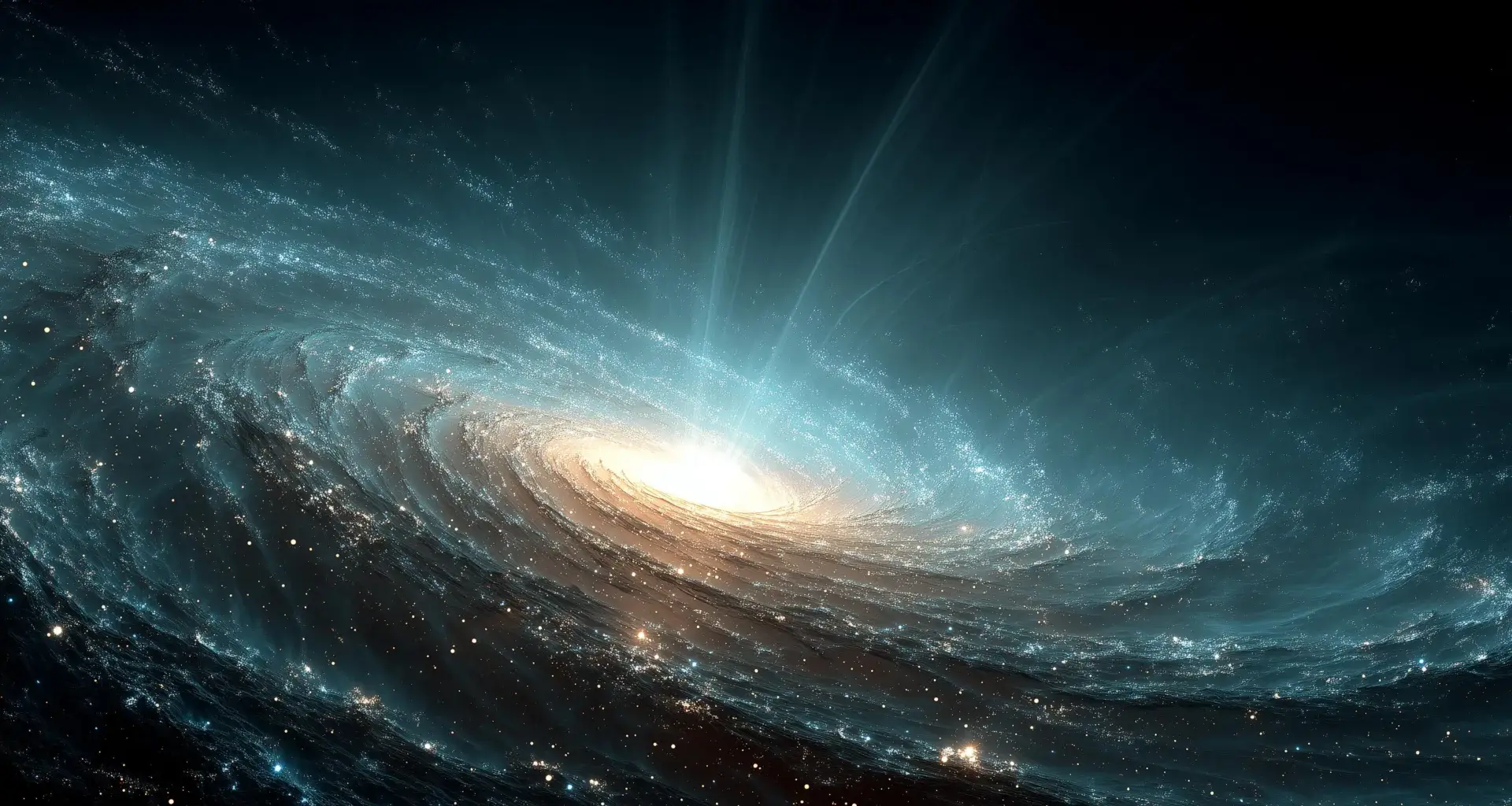 Astrophysicists map the invisible universe using warped galaxies