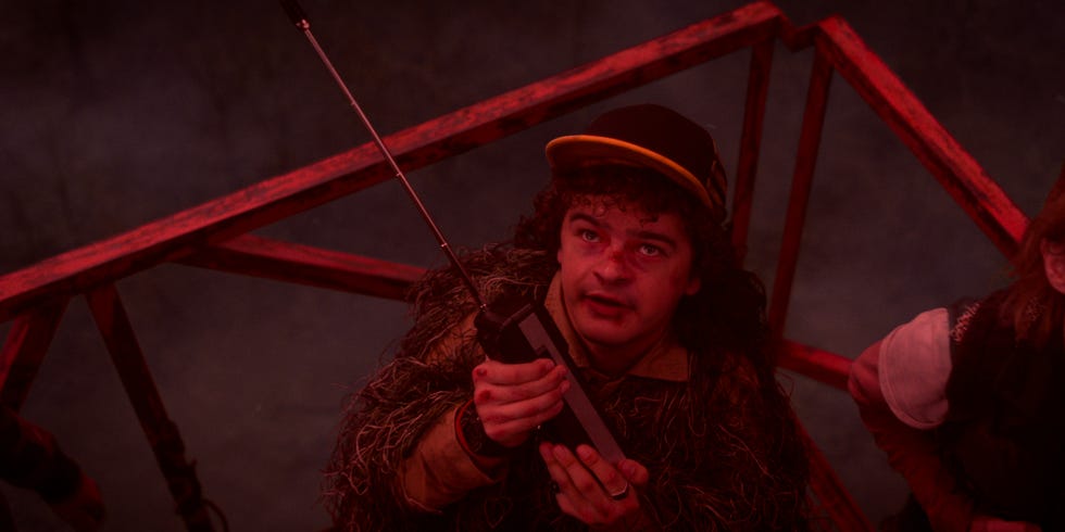 stranger things: season 5. gaten matarazzo as dustin henderson in stranger things: season 5