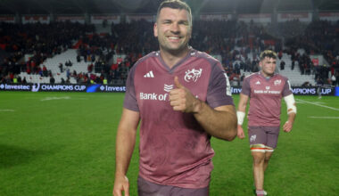 Munster confirm all of their Ireland internationals available to face Leinster on Saturday