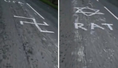 Antisemitic graffiti painted on two roads in Louth condemned as 'unacceptable attack' - The Journal