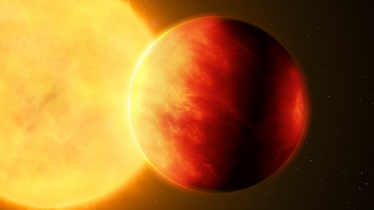Ancient 'Wet Lava Ball' Exoplanet Defies Expectations : ScienceAlert