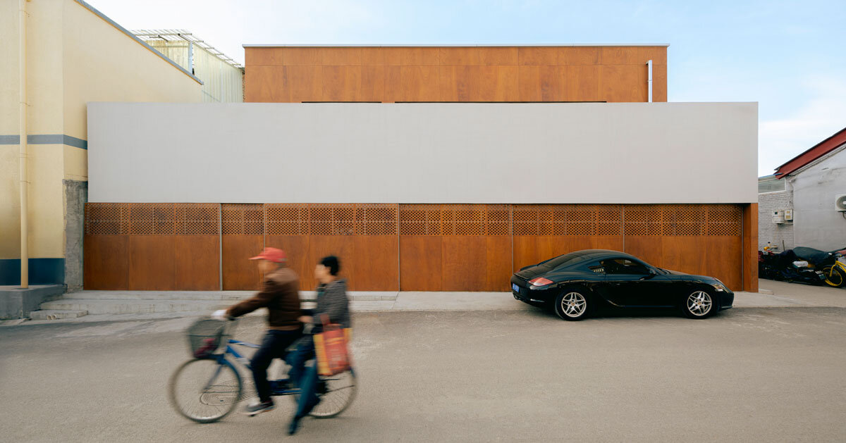flexible courtyards craft self-developed hybrid residence by DL atelier in beijing