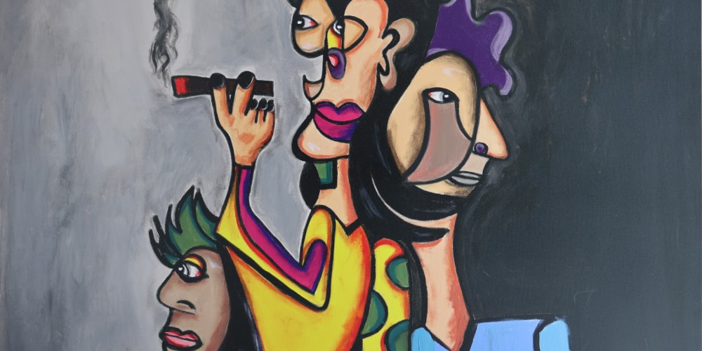 Andres Valencia 'Profiles in Color' Nassau County Museum