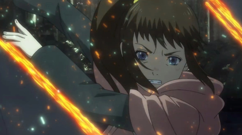 Kara fights with her lightsaber on Star Wars: Visions season 3's "The Ninth Jedi: Child of Hope."