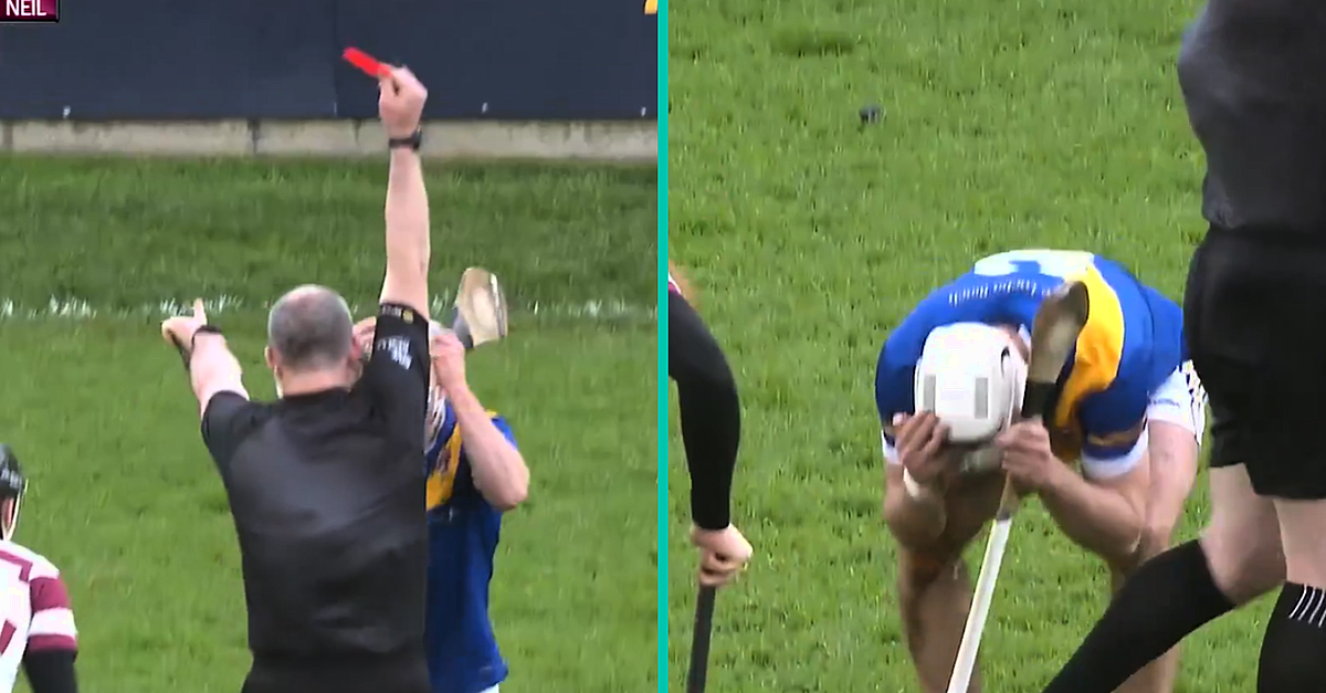 Loughrea Talisman Set To Miss All-Ireland Final Due To Ridiculous Red Card