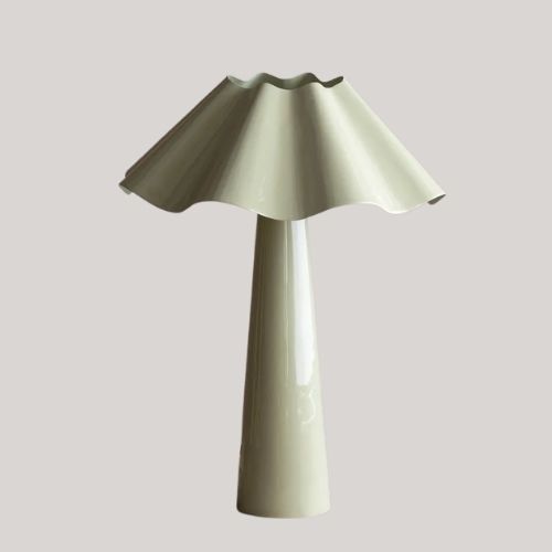 Graham &amp; Green, Eldon Sage Enamel Table Lamp