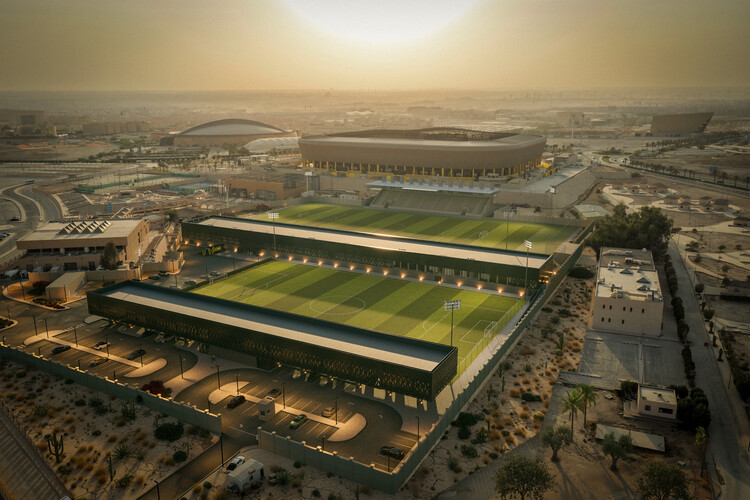 OODA Unveils House of Nassr Sports Complex, Its First Realized Project in Saudi Arabia - Image 1 of 16