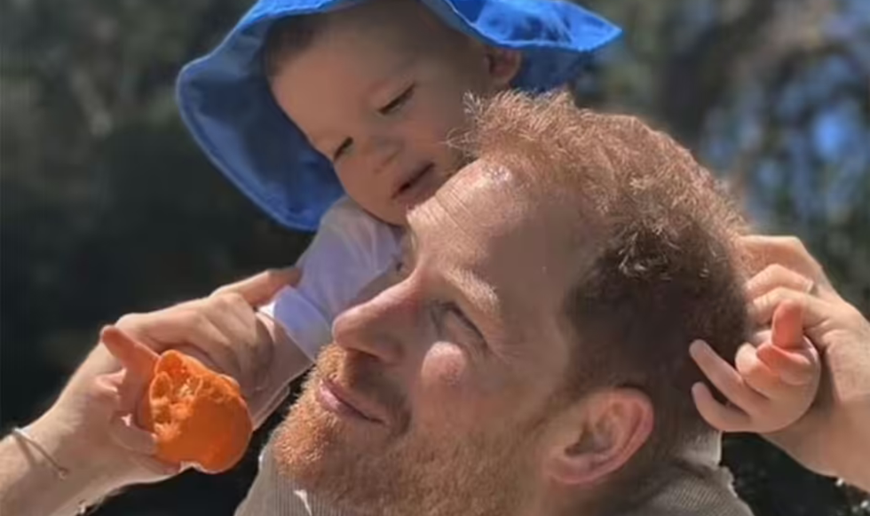 Prince Harry and Prince Archie