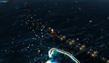 Watch Santa's progress as he delivers gifts around the world