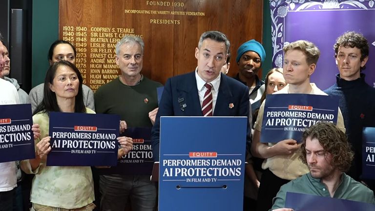 Equity general secretary Paul W Fleming announced the results