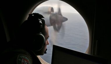 The original search for the missing MH370 in 2014. Pic: AP