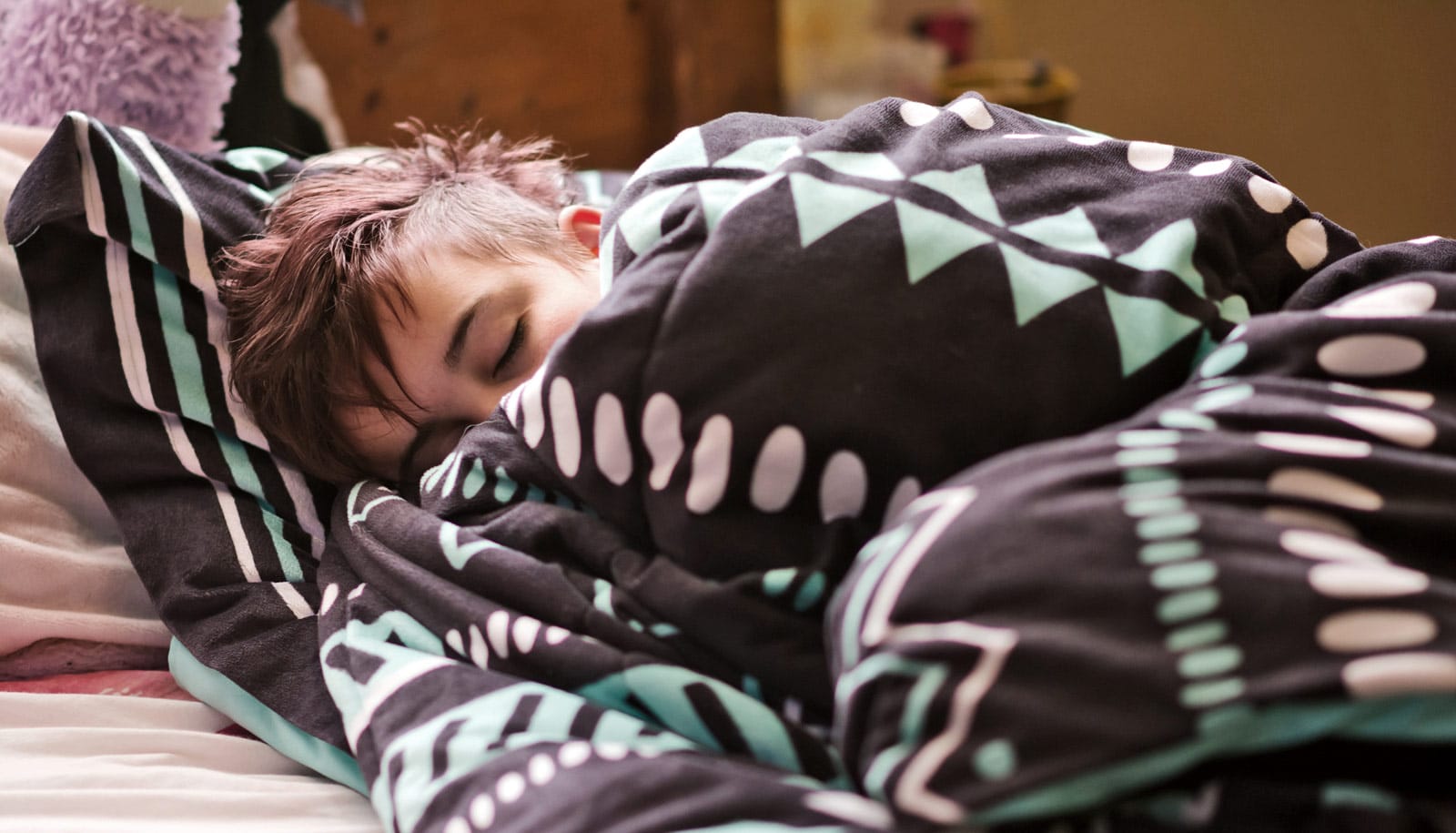 Better sleep may shield against mental health problems in kids