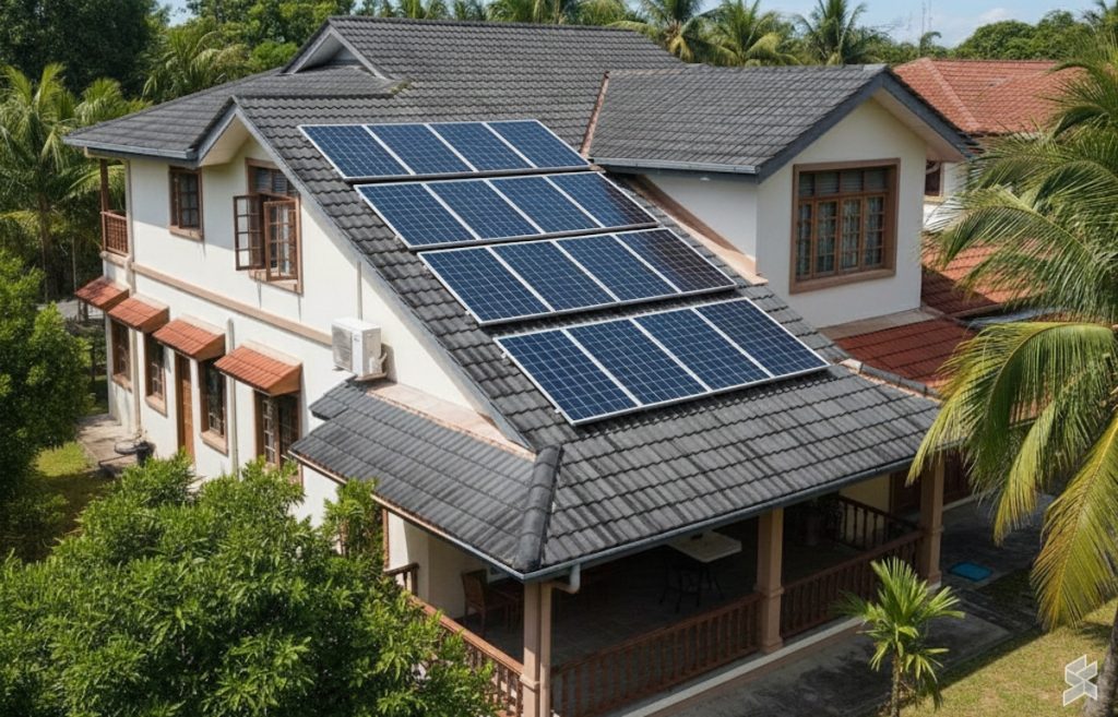 Home Rooftop Solar System