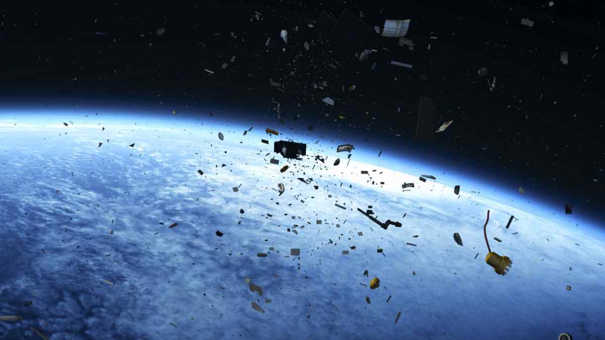 Space debris fragments orbiting Earth as ESA warns of a growing risk to satellites and space infrastructure.