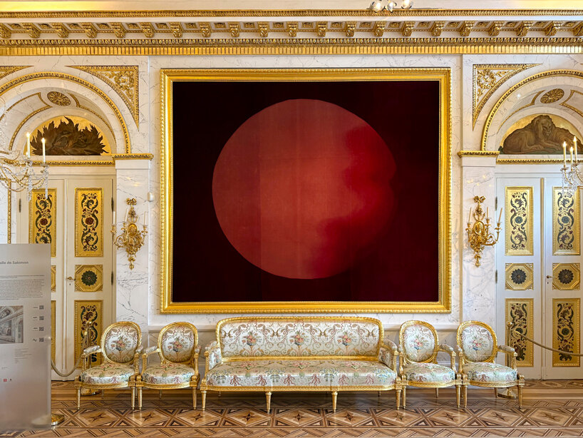nicolas grospierre’s velvet heliograms are made by months of direct sun exposure
