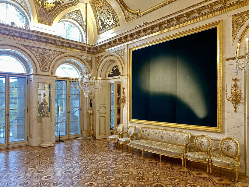 nicolas grospierre’s velvet heliograms are made by months of direct sun exposure