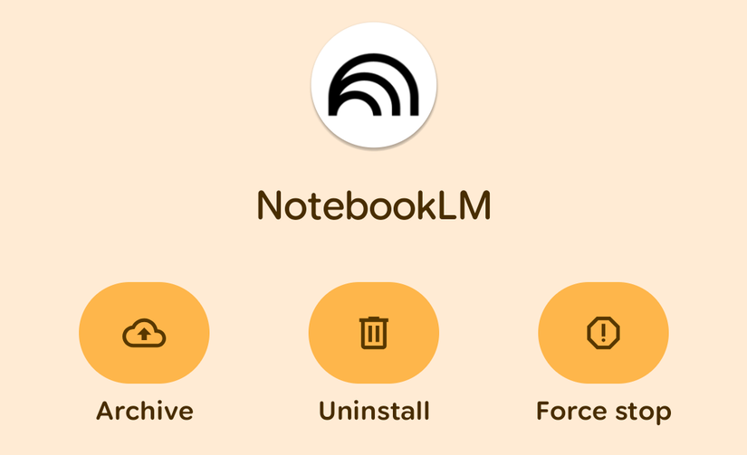 Uninstall an app on Android.