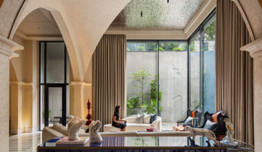 urbanscape architects materializes feeling of home in civil line residence