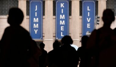 Jimmy Kimmel jokes about fascism in an 'alternative Christmas message' for Britain : NPR