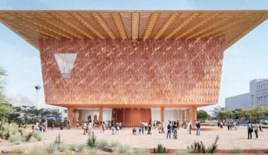 Las Vegas Museum of Art's design by Diébédo Francis Kéré revealed
