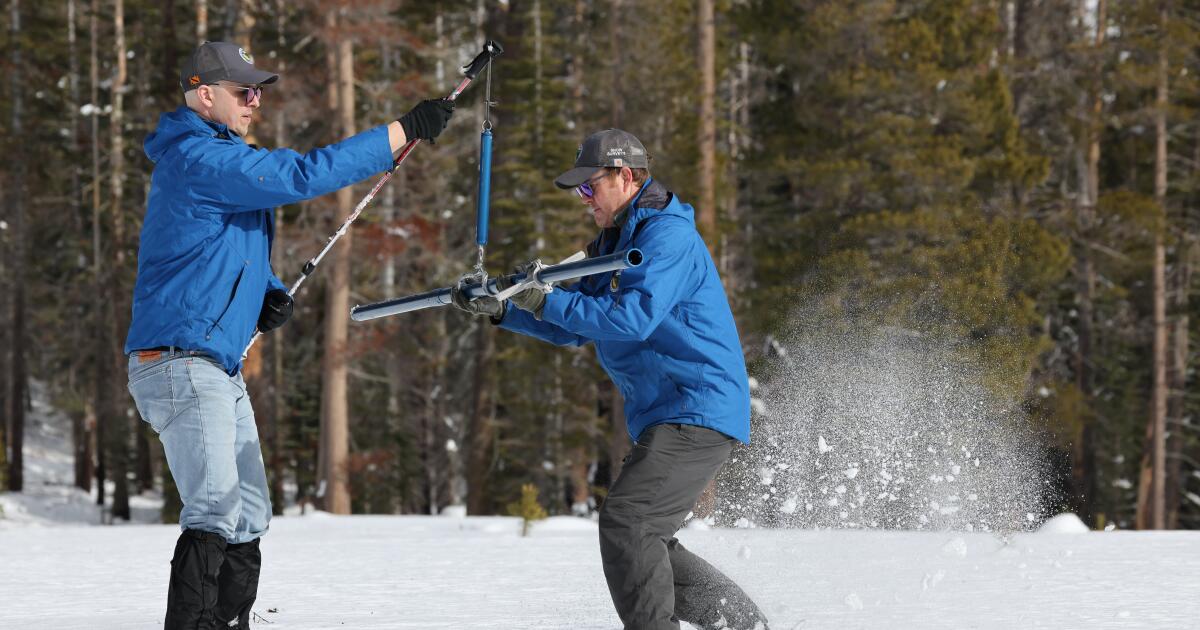 Recent storms boosted California's snowpack, but there's still a long way to go