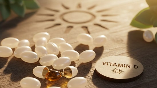 Vitamin D is responsible for crucial bodily functions.(Image generated via Google Gemini)