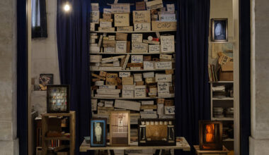 wes anderson rebuilds joseph cornell's studio inside gagosian paris