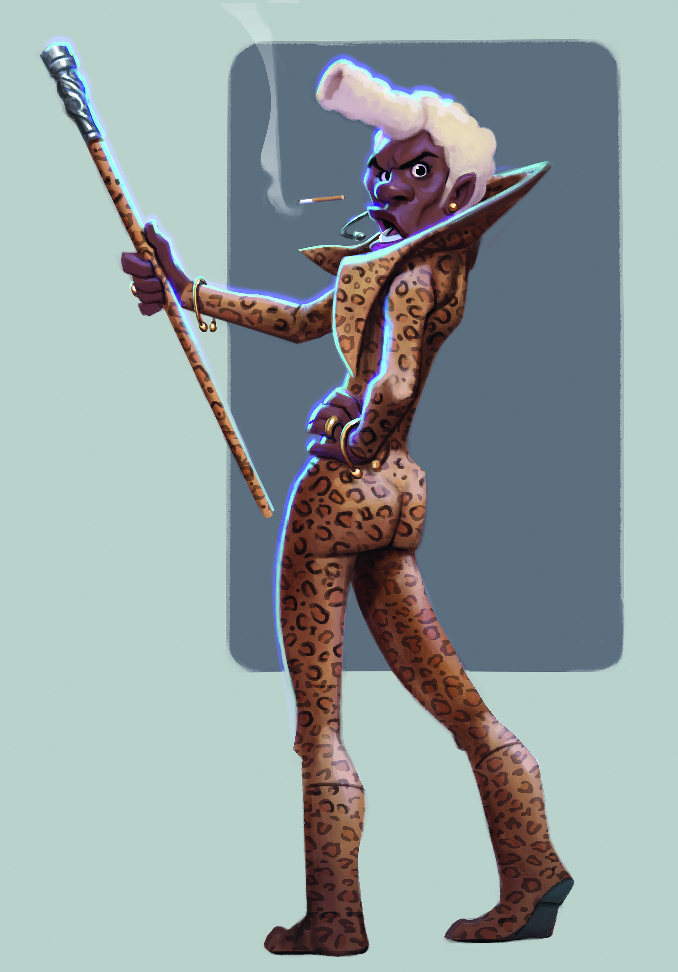 Digital character art