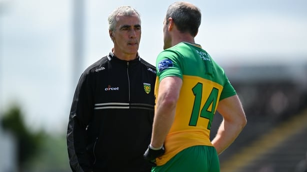 Jim McGuinness and Michael Murphy