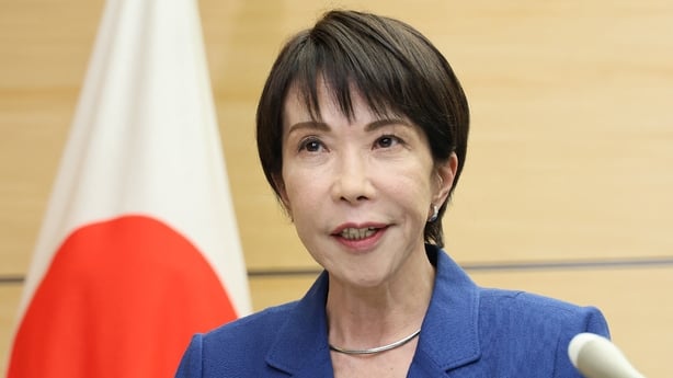 Japan's Prime Minister Sanae Takaichi 