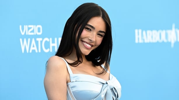 Portrait of the singer Madison Beer