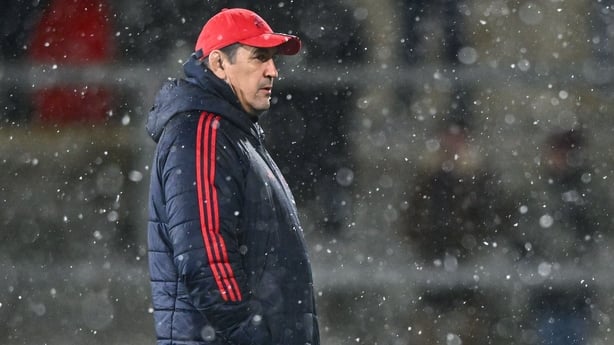 2 January 2026; Munster head coach Clayton McMillan before the United Rugby Championship match between Ulster and Munster at Affidea Stadium in Belfast. Photo by Shauna Clinton/Sportsfile