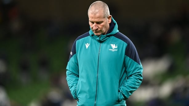 3 January 2026; Connacht head coach Stuart Lancaster before the United Rugby Championship match between Leinster and Connacht at the Aviva Stadium in Dublin. Photo by Tyler Miller/Sportsfile