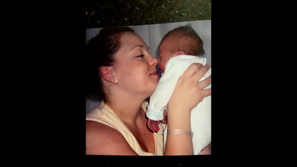 Kirsty Ward and baby archive photo