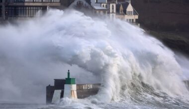 Ireland avoids worst of storm as UK, northern Europe hit