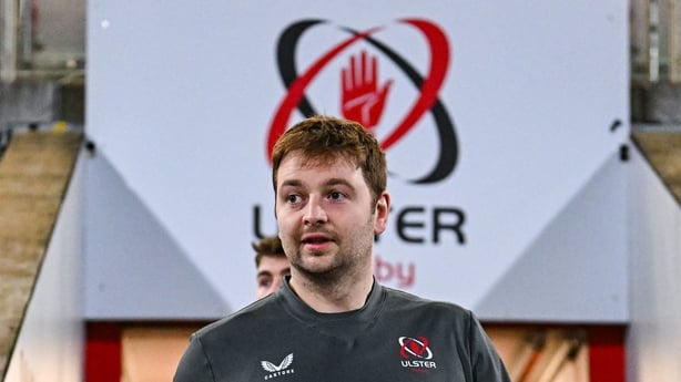 Iain Henderson of Ulster before the United Rugby Championship match between Ulster and Munster at Affidea Stadium in Belfast.