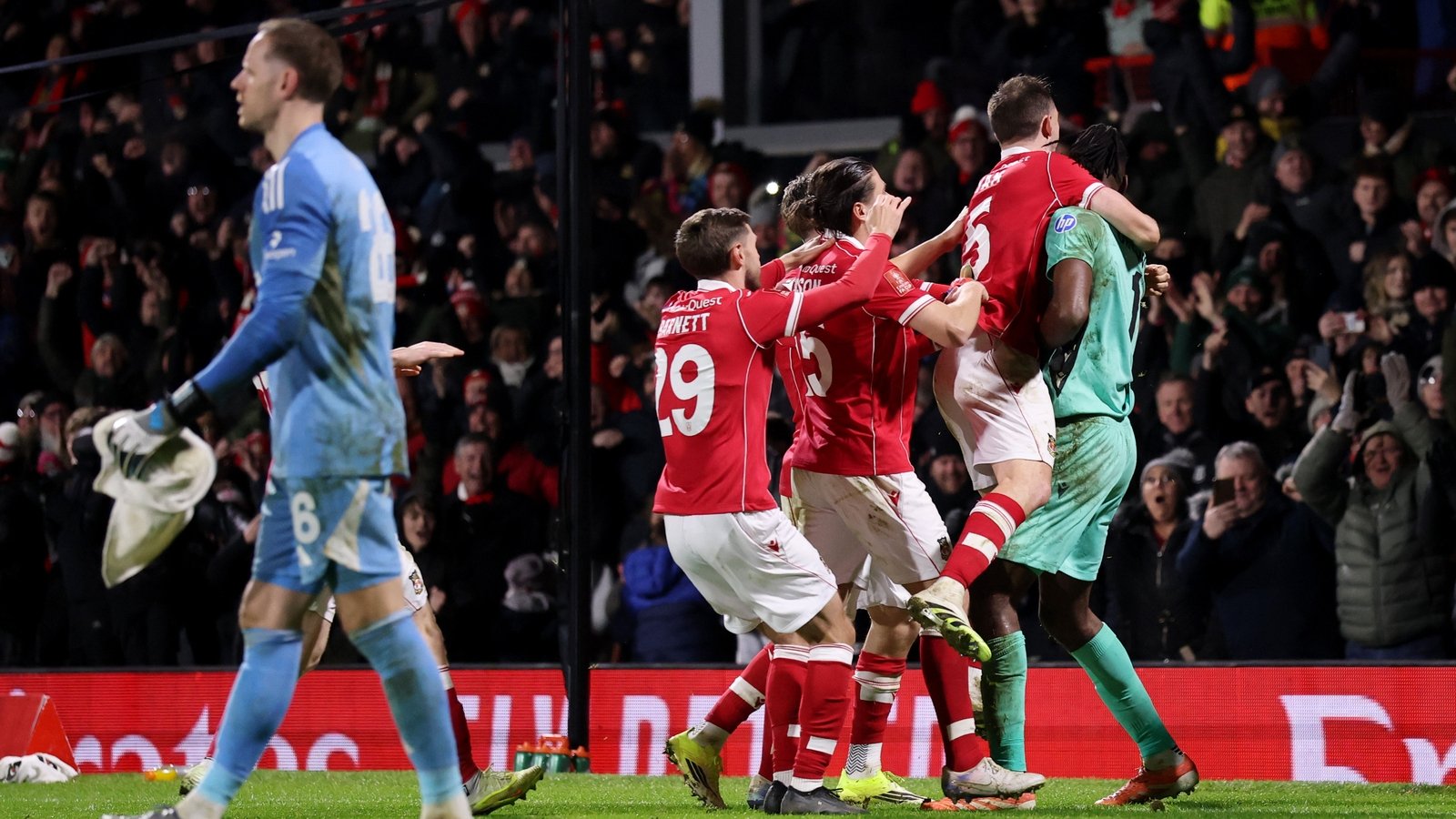 Forest felled by Wrexham on penalties