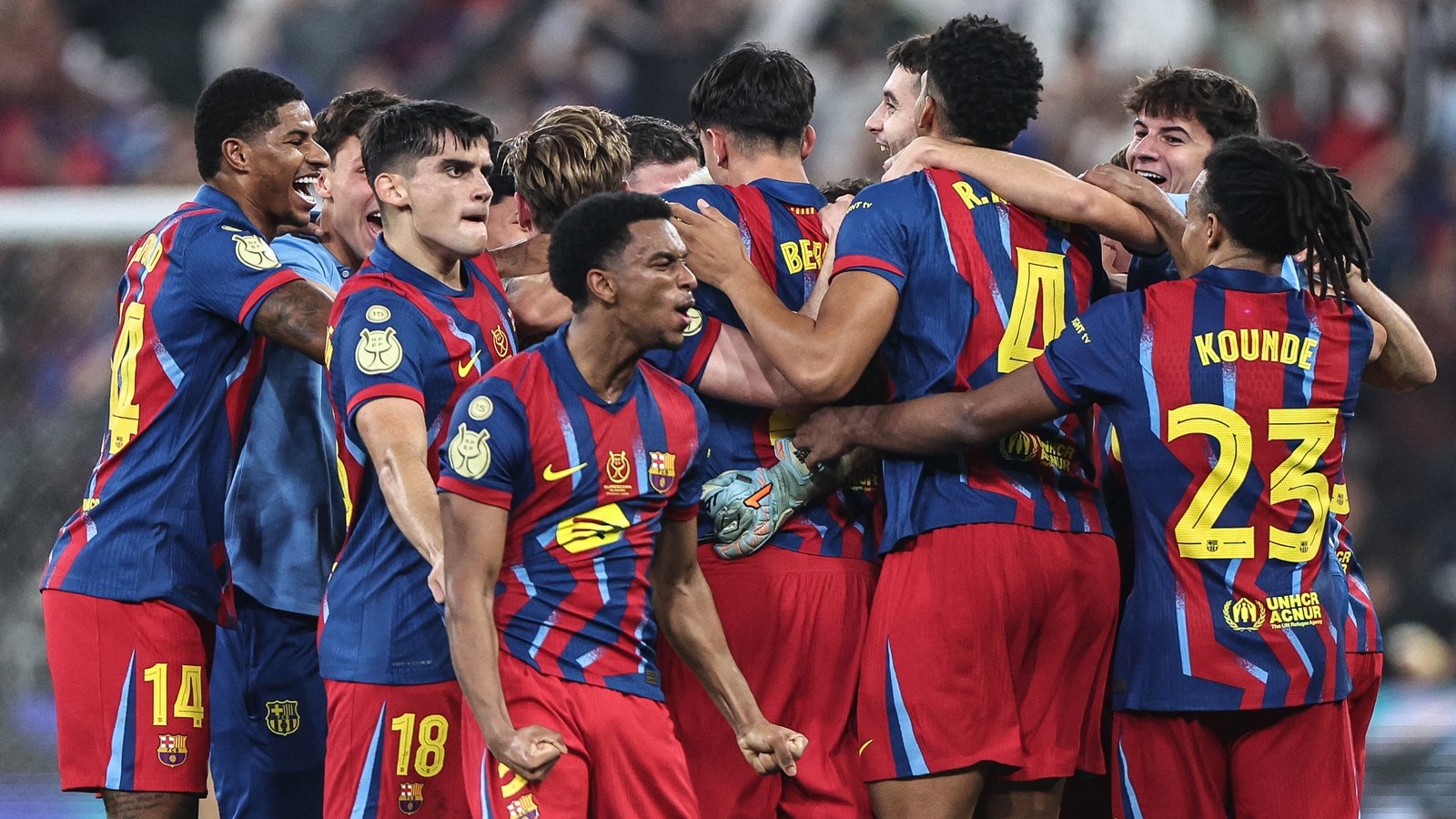 Barcelona win Super Cup in Jeddah