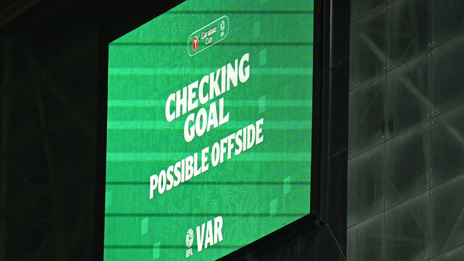 Delay in ruling out City goal due to lack of technology